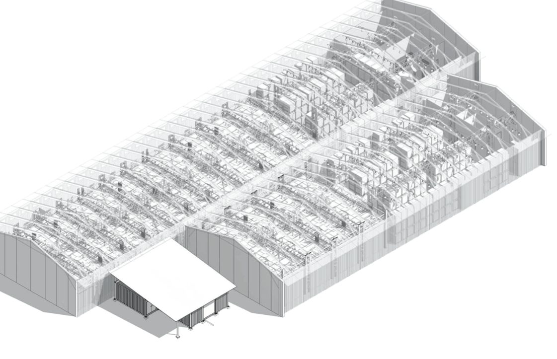 GSK Factory in a Box modular factory render
